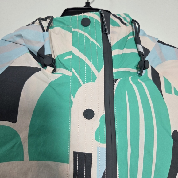 Free People Singin’ In The Rain Printed Packable Jacket Women’s Size S - Picture 3 of 13